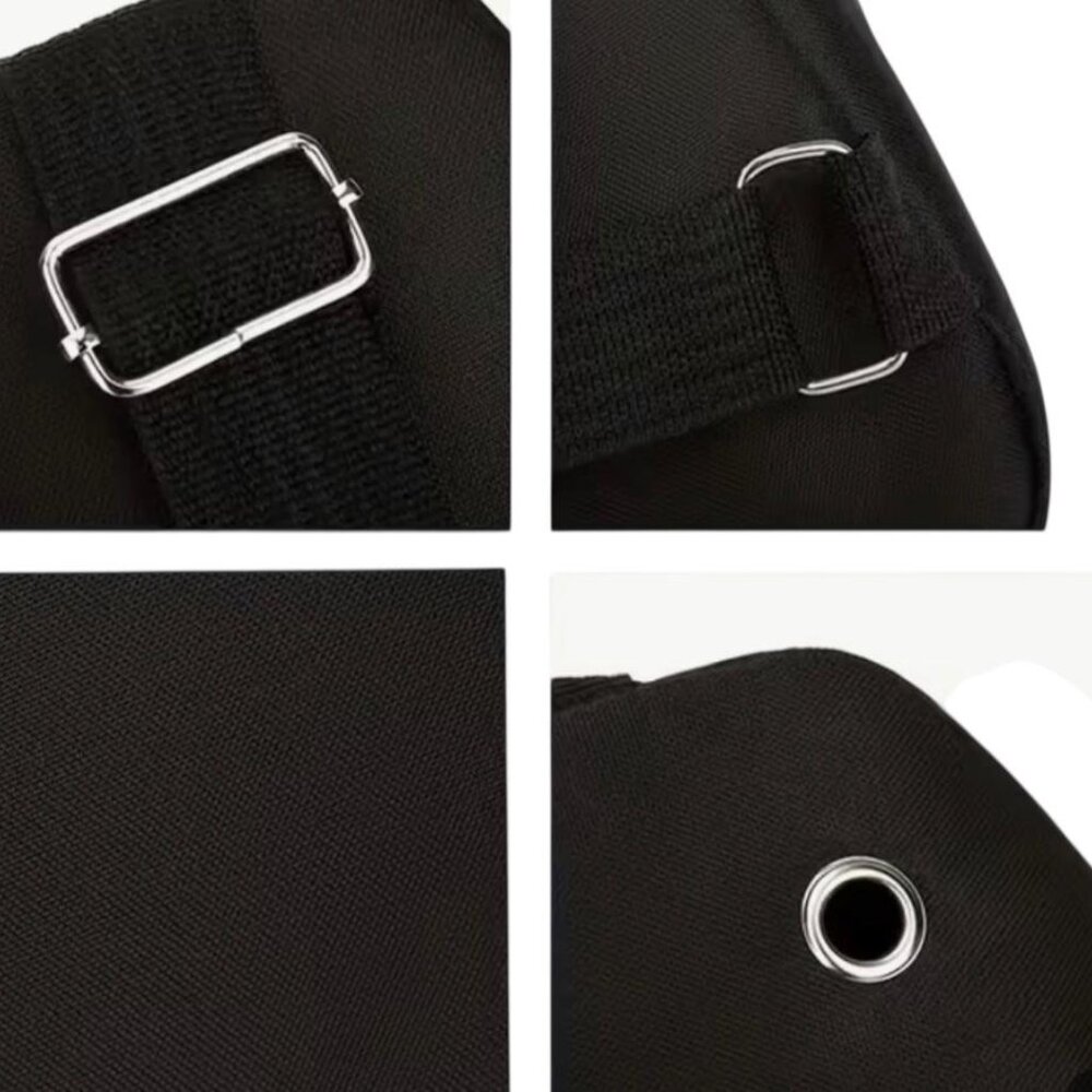 NEW- JOURNEY413 BACKPACK SLINGBACK ADJUSTABLE STRAP - BLACK 11X7IN - Picture 4 of 4